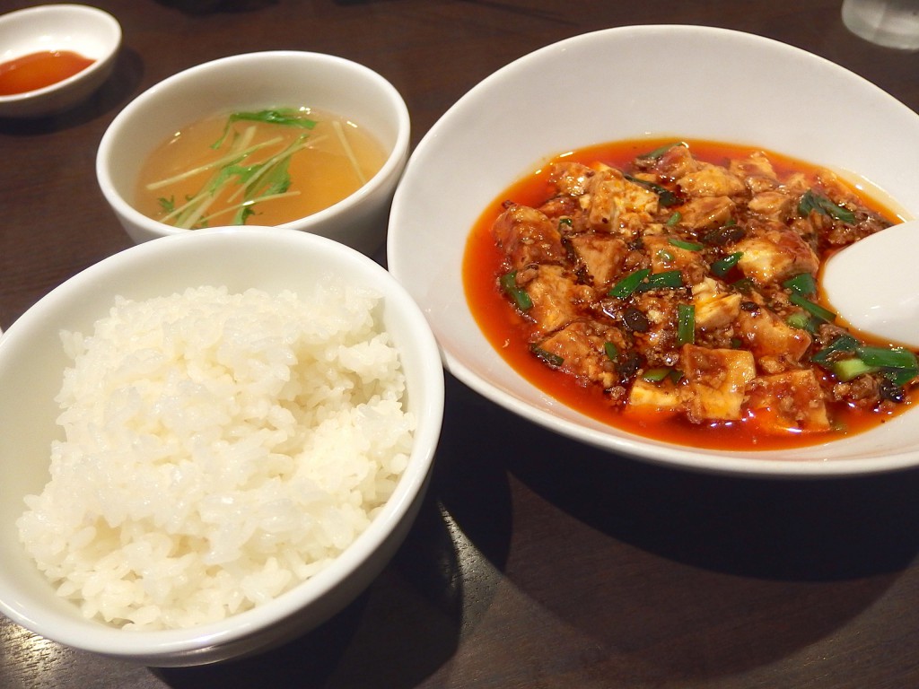 くるみ屋dining(四川麻婆豆腐定食)