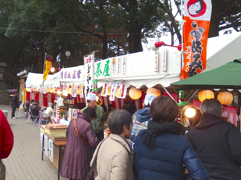 杉並大宮八幡宮(神社、初詣、出店)